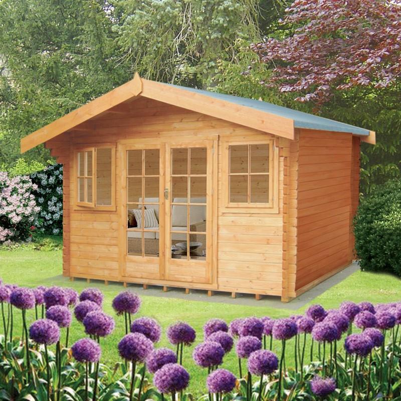 Clipstone Log Cabin Shire GB Shire Garden Buildings