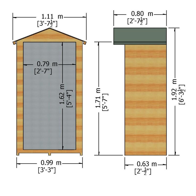 Handy Store Shire GB Shire Garden Buildings