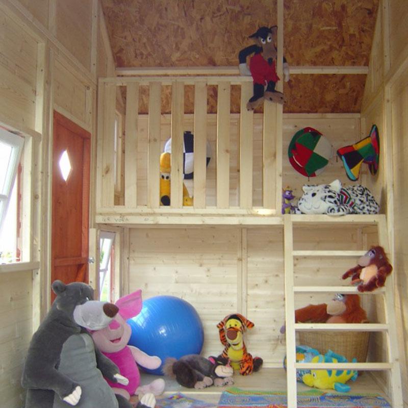 Loft Playhouse 8x6 Shire GB Shire Garden Buildings